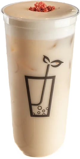 Cheese Rose Green Milk Tea